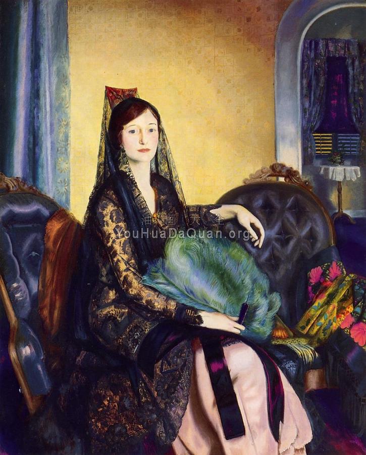Portrait of Elizabeth Alexander - 乔治·贝洛斯